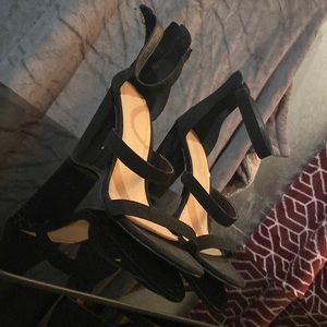 Black heels